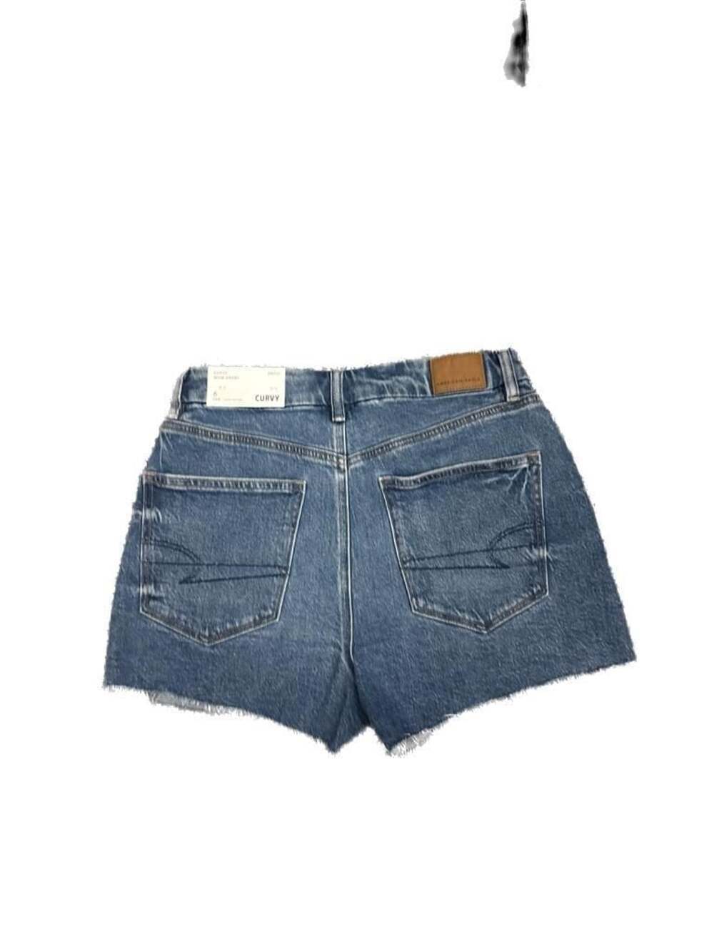 American Eagle Womens Curvy Stretch Denim Mom Short Us 6 NWT